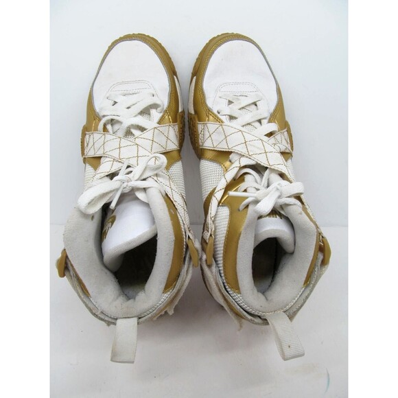 Nike Air Raid 642330-007 Mens Metallic Gold Basketball Sneakers US 8.5 EUR 42 main image 8